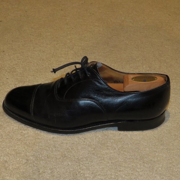 Churchs Balmoral Black Leather Captoe Oxfords 8.5G main image 7